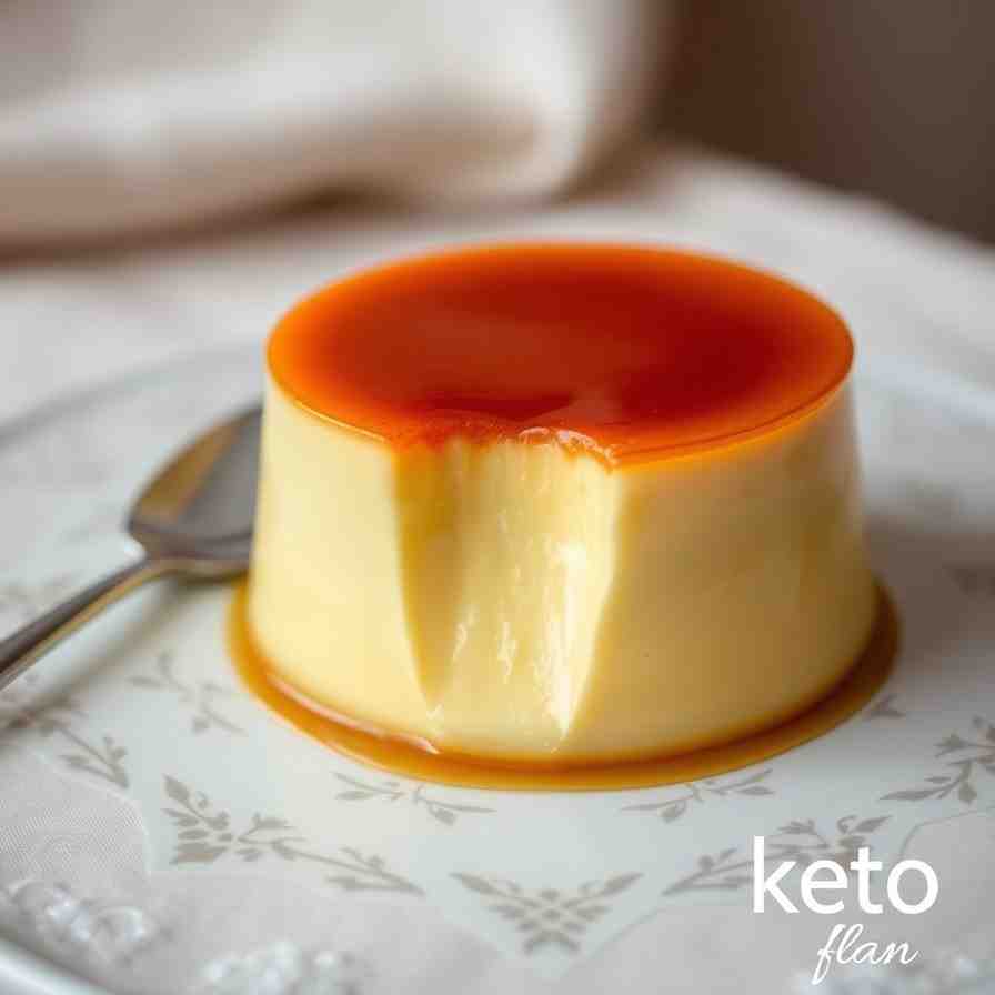 Keto Kesio Flan - Your Low Carb Keto Meal Prep Dessert